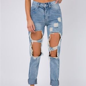 PRINCESS POLLY BROOKS BOYFRIEND JEANS